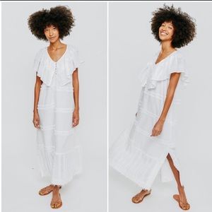 Mirth Capri Dress White new w tags